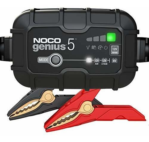 Noco Genius5, 5-amp Fully-automatic Smart Charger, 6v And 12