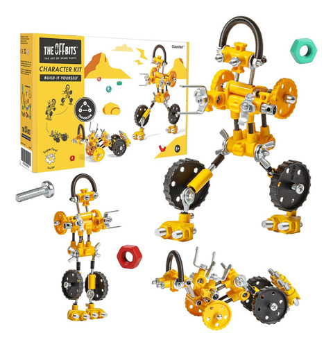 Kit De Construcción De Robots The Off Bits Giantbit 20x12cm