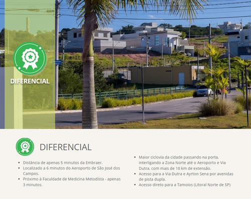 Imagem 15 de 20 de Ref 560 Terreno Com 361m² Area De Lazer Completa Piscina Academia Quadra Salão De Festa Churrasqueira Salão De Jogos Para Seu Conforto E Bem Estar Area Verde Portaria 24 Hs No Condominio Verana- Sjc