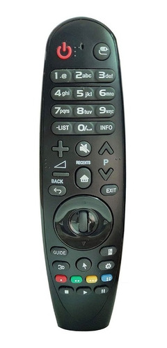 Imagen 1 de 1 de Control Remoto Televisión LG Universal Akb74855407