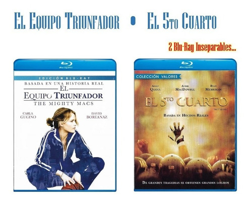 El Equipo Triunfador - El 5to Cuarto 2 Blu Ray Inseparables