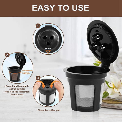 2 1 Juego De Filtros De Café Para Cafetera Ninja Dual Brew