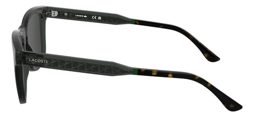 Lentes Sol Lacoste Hombre L6060s-5417-035 Diseño Transparent Dark Grey