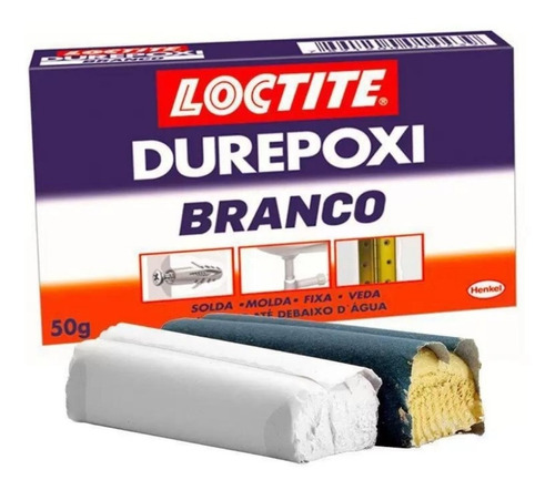 Durepoxi Loctite 50g Branco Henkel