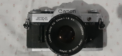 Cámara Fotográfica Canon Ae-1, De Colección, Hecha En Japón 
