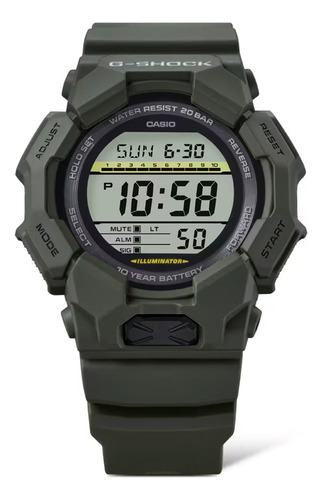 Reloj G-shock Gd-010-3d Carbono/resina Hombre Verde