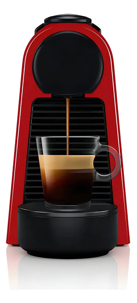Cafetera Nespresso Essenza Mini C roja de cápsulas