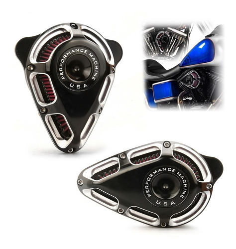 Filtro Alto Flujo Pm Jet Para Harley Davidson Sportster