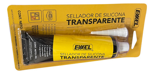 Silicon Antihongos Transparente Exxel 85 Gramos