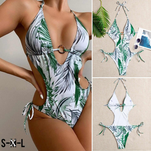 Trajes De Baño Talla L Y Xl Bikini, Trikini, Entero
