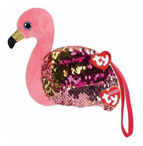 Bolso Fashion Ty Paete Flamingo Gilda Pink DTC 5032
