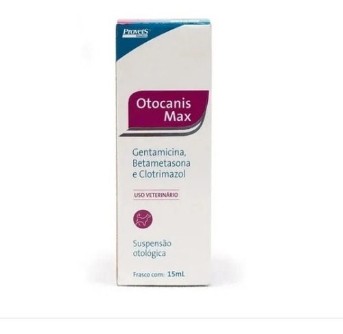 Otocanis Max 15ml - Tratamento De Otites Dos Caes