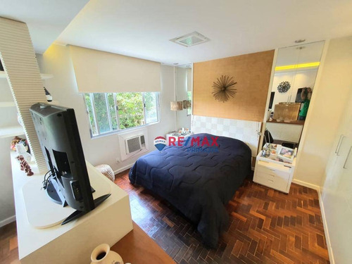Imagem 15 de 23 de Lindo 2 Quartos (original 3 Quartos) À Venda, 122 M² - Humaitá - Rio De Janeiro/rj - Ap0356