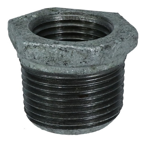 Reducción Bushing Macho Galvanizado 19-13mm 10pz 11001870