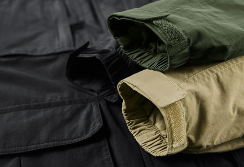 Chaqueta Cortavientos Con Capucha Y MĂșltiples Bolsillos Para