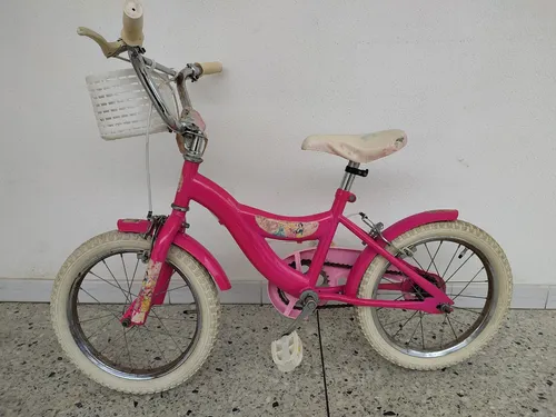 Bicicleta barbie rin 16 sales