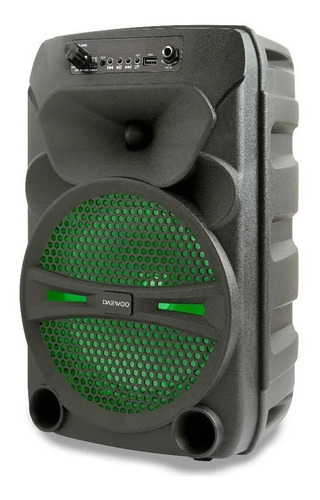 Imagen 1 de 3 de Parlante Daewoo Vert Recargable Bluetooth Aux Usb Dw-8r4