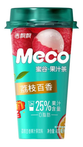 Bebida Té Helado Meco Sabor Lychee 400 Ml