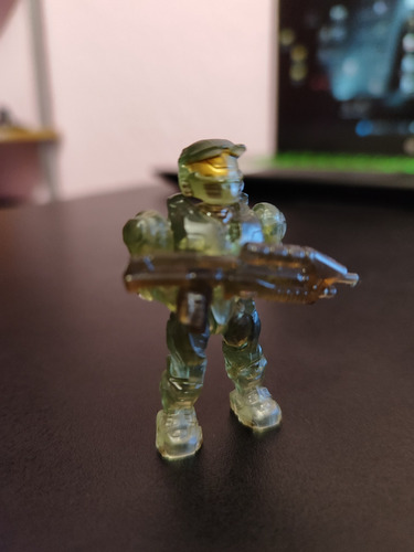 Halo Megabloks Unsc Spartans Semi-active Cammo And Brown 4 Halo (Usado)