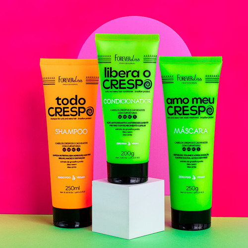 Kit Forever Liss Professional 700ml hidratação/nutrição