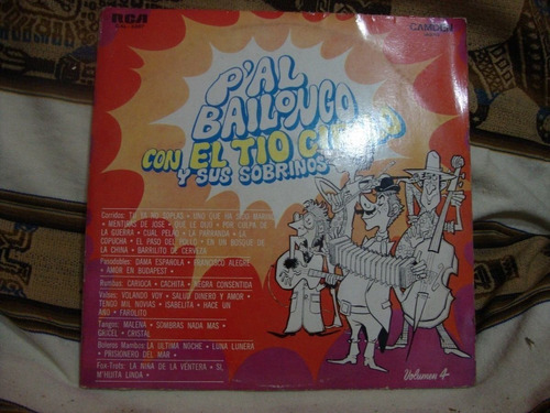 Vinilo El Tio Cirilo Y Sus Sobrinos Pal Bail C1