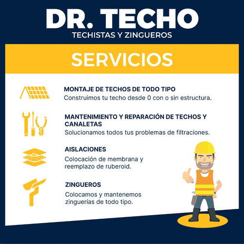 Techista Chapa Zinguero Zona Capital Federal Caba