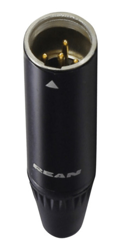 Imagem 3 de 6 de Kit 2 Plug Conector Rean Xlr Macho Mini Rt4mc-b