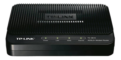 Módem router TP-Link TD-8816 negro