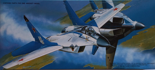 Avião De Montar; Mig-29 Fulcrum; Fujimi; 1:72, Antigo
