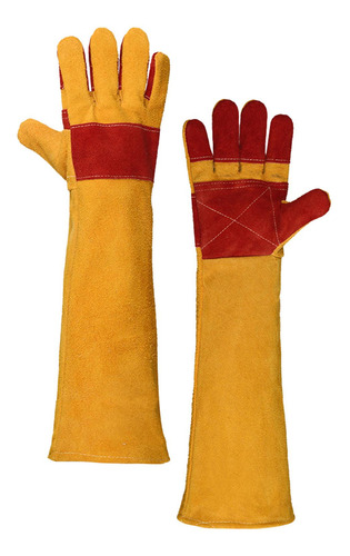 Guantes De Manejo De Animales De Cuero Pu Resistente A