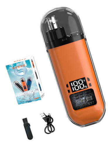 Pele De Cabello De La Nariz Naranja Con Pantalla