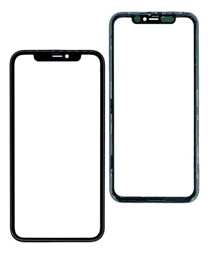 Glass Con Oca Para iPhone 11 Negro