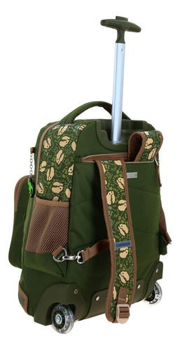 Mochila Grande Con Ruedas Chenson Dino Sagaz