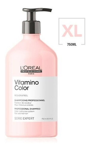 Vitamino Color Shampoo Loreal 750ml Cabello Tinturado