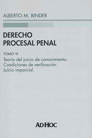 Libro Derecho Procesal Penal - Tomo Vi Original