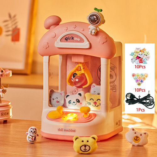 Cocina de juguete Genérica Generic Peppa Pig color pink 10 dolls
