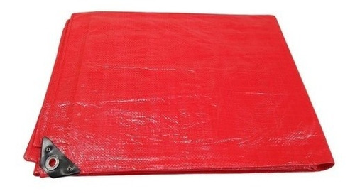 Lona Plastica Encerado Rojo 14x18ft (4.27x5.49mts) Covo