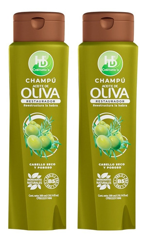 Champú Oliva By Hd Cosmetics