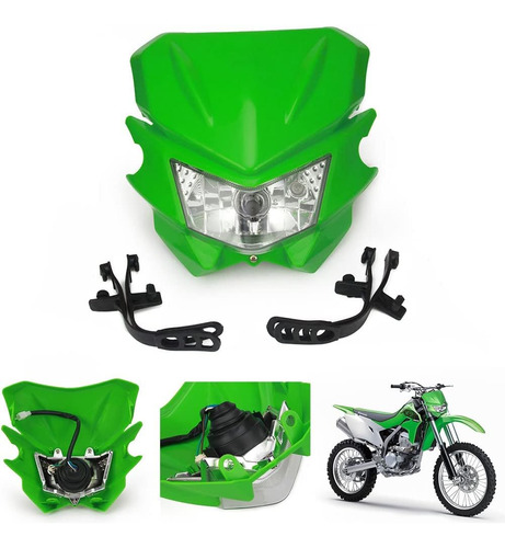 Faro Delantero Para Klx 230r 300r 110 K125 Kx450f Kx250f Kdx