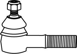 Imagen 5 de 6 de Extremo Corto Chevrolet 400 62-66( L=90mm Rmi 5/8 Cono=12.6m