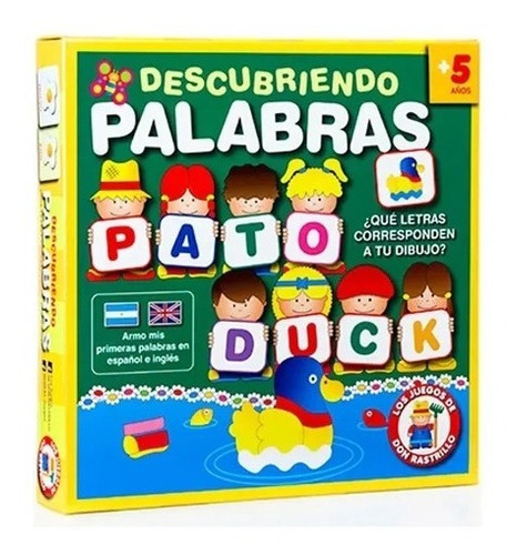 Juego Descubriendo Palabras En Español Y En Ingles Ruibal 