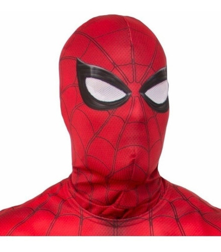 Máscara Spider Man Pano Flexível Premium