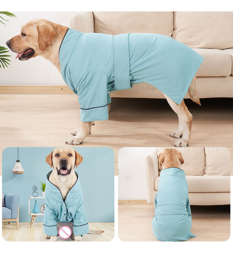 Toalla De Baño Para Perros, Pijama, Batas De Secado De Spa P