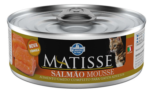 Wet Matisse Mousse Salmao 85g