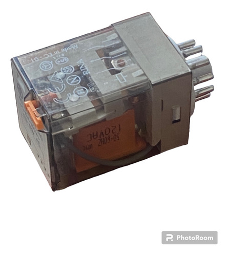 Relevador Encapsulado 120vac 10a 250v 11 Pines Finder (Usado)