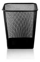 Comprar Tachos De Malla Metalica Negro \u002Fpara Mesas De Trabajo