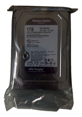 Hdd 1tb Wd Purpura