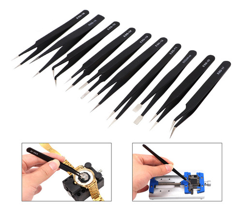 Reparación Electrónica, Herramientas De Pinzas De Precisión