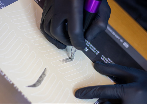 Pen Rotativa Create Wireless Para Micro E Tattoo Aston Cor Preto