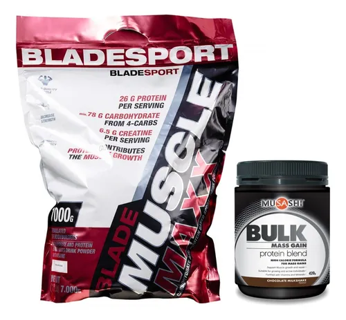Blade Muscle Maxx Crecimiento Muscular 15.4lbs+ Musashi Bulk